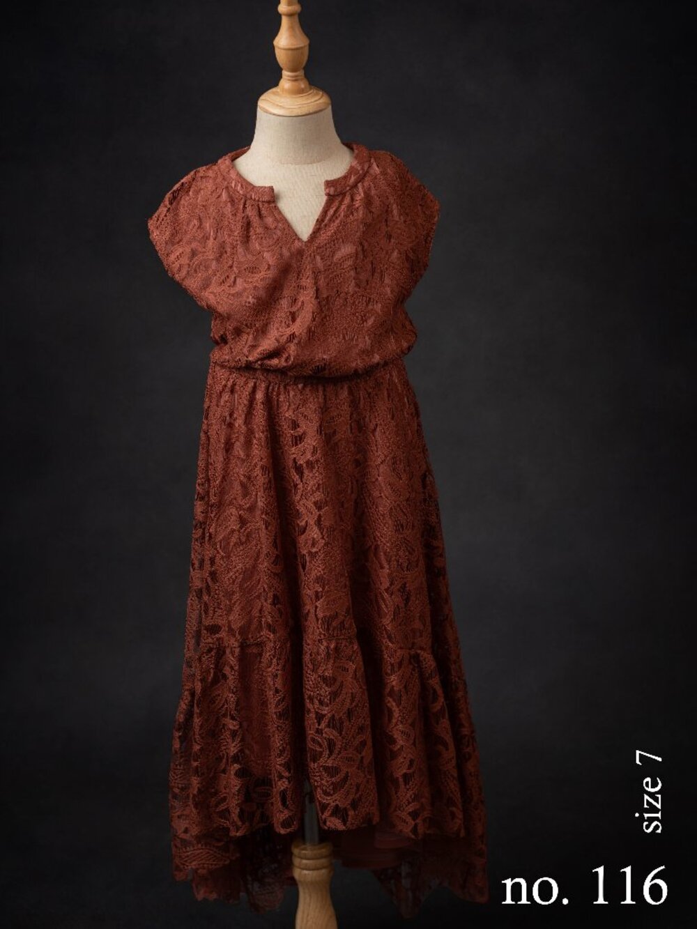 Joyfolie Hadley Dress in Terracotta, size 7, NWT